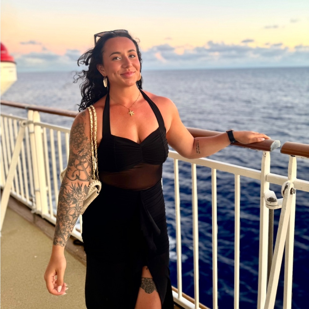 Black Halter Dress